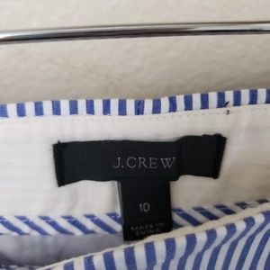 J. Crew Pants - J. Crew cuffed wide leg crop pant shirting stripe J. Crew Pants - J. Crew cuffed wide leg crop pant shirting stripe